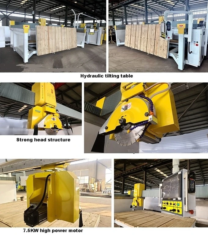 5 axis marble cutting machine cutting heads